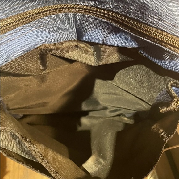 Vtg Eagle Creek Travel Gear Blue Backpack Removable Straps Top Handle Convert - Picture 7 of 14